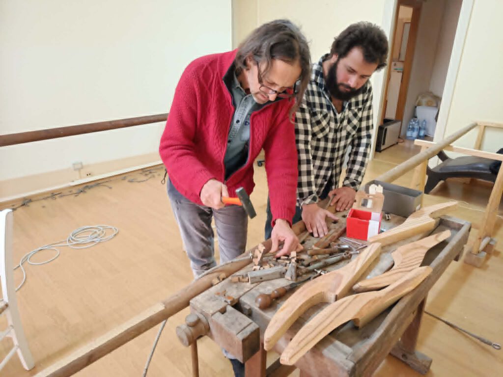 Traditional wooden ship restoration work at Museumswerft Flensburg, partner shipyard of Seamanship Academy